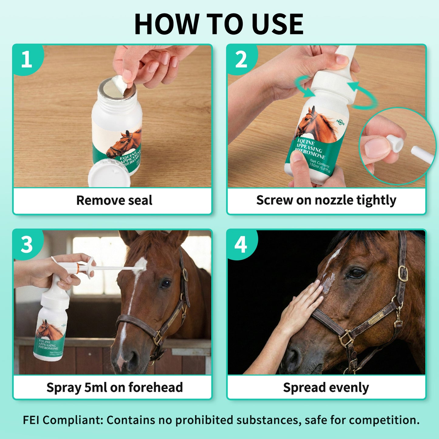 Equine Appeasing Pheromone