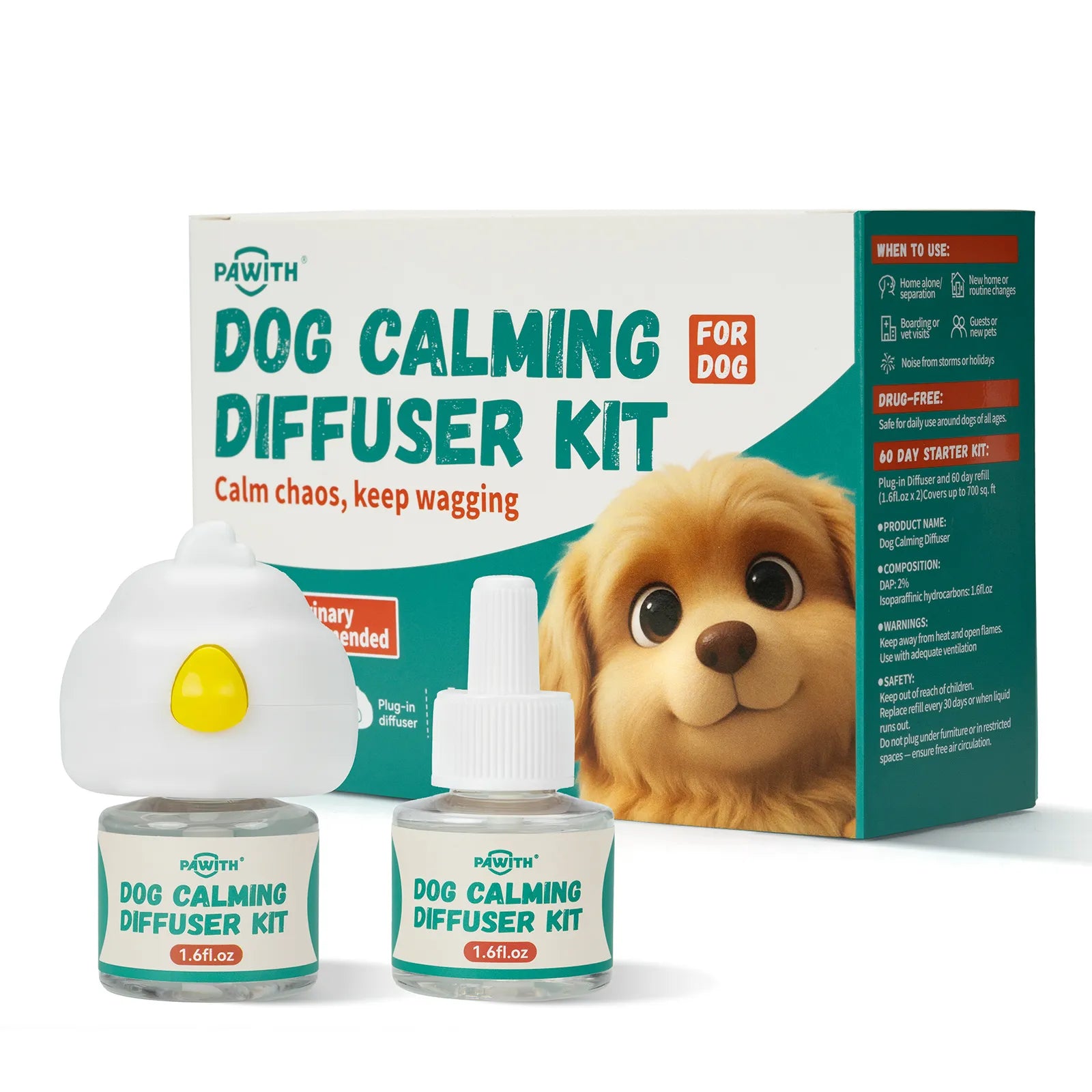 Dog Calming Diffuser Kit – PAWITH