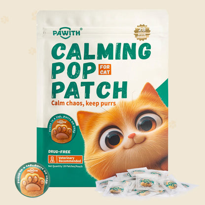 Cat Calming Pop Patch 28 pcs