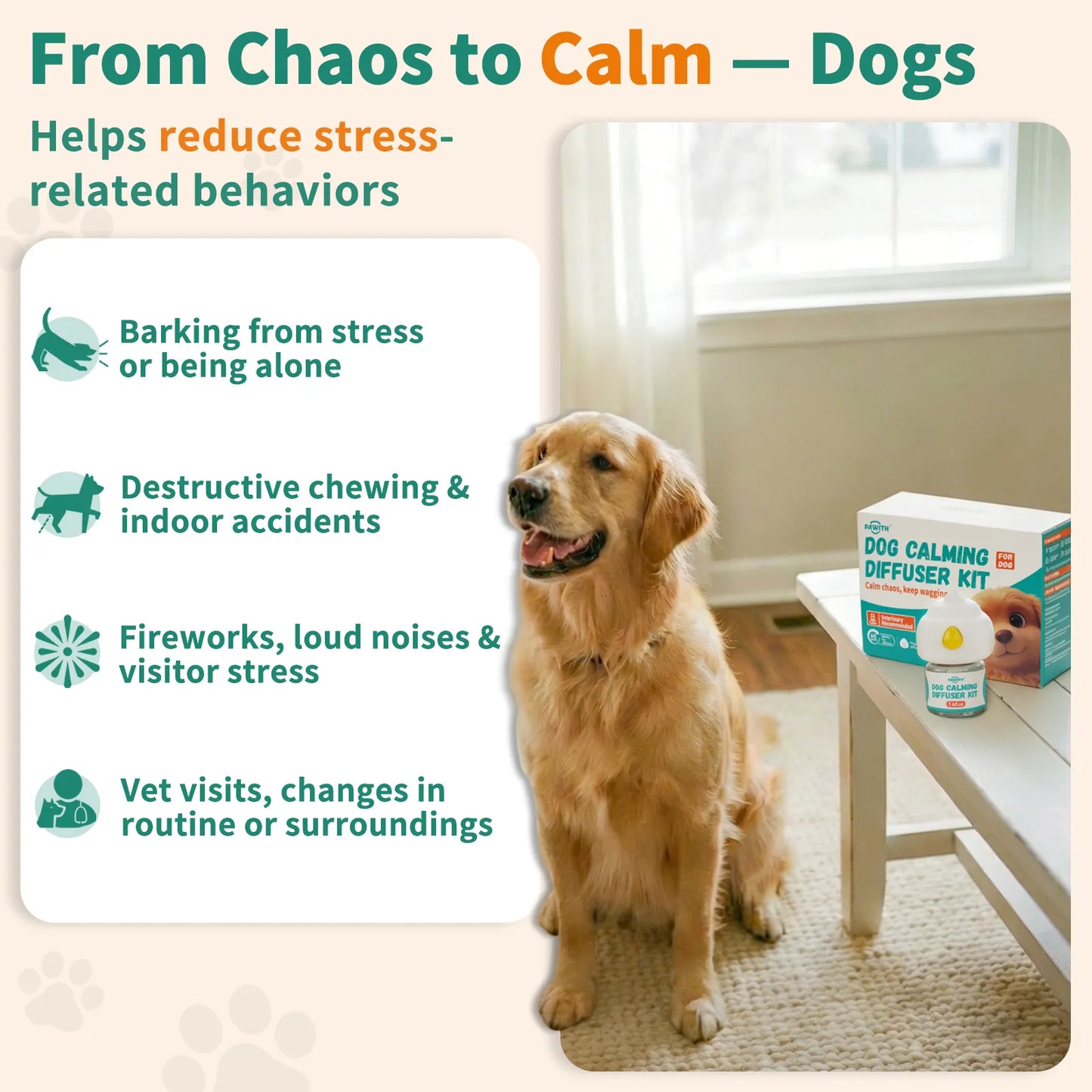 Dog Calming Diffuser Kit