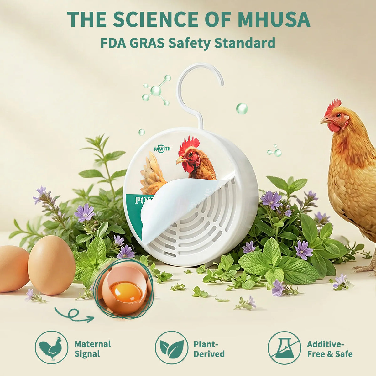 Poultry Appeasing Pheromone