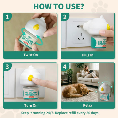 Dog Calming Diffuser Kit