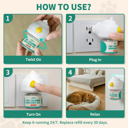 Cats Calming Diffuser Kit for Julie