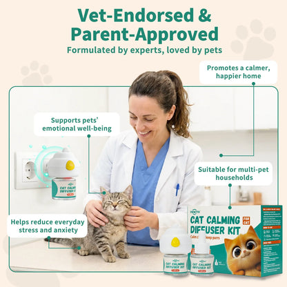 Cat Calming Diffuser Kit